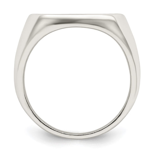 Buy Exclusive Rhodium-Plated Sterling Silver Enamel Cross Ring - Stylish Value!