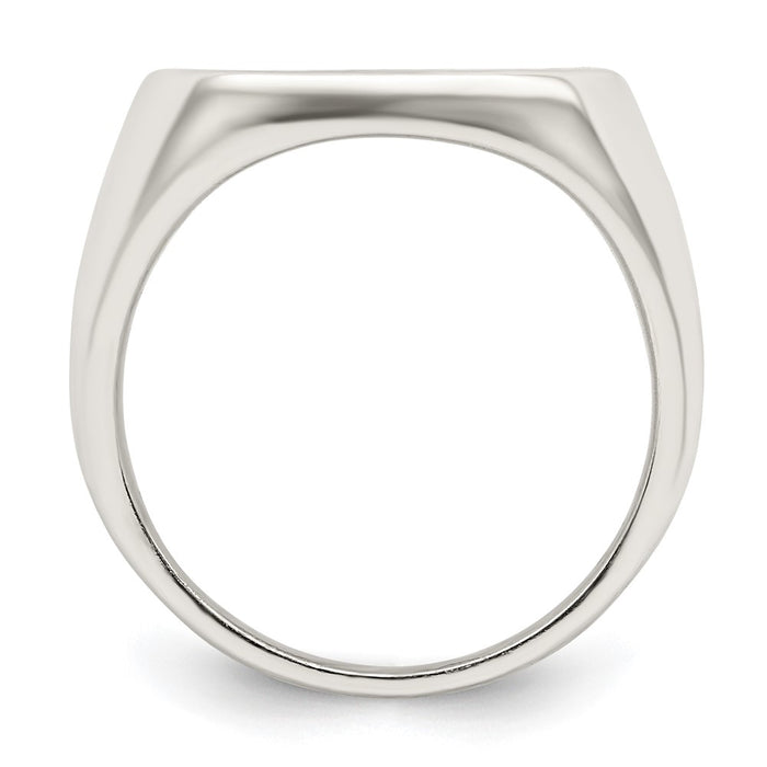 Buy Exclusive Rhodium-Plated Sterling Silver Enamel Cross Ring - Stylish Value!-2