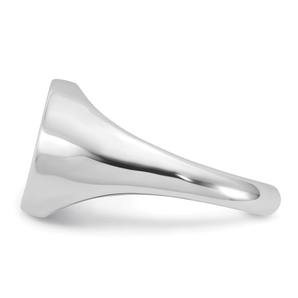 Shop Stylish Rhodium-Plated Sterling Silver Yin Yang Ring with CZ Accents