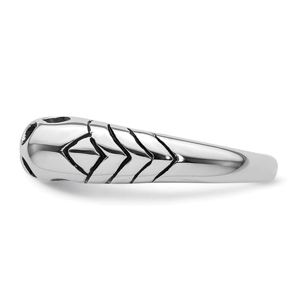 Shop Exclusive Antiqued Double Skull Ring - Rhodium-Plated Sterling Silver