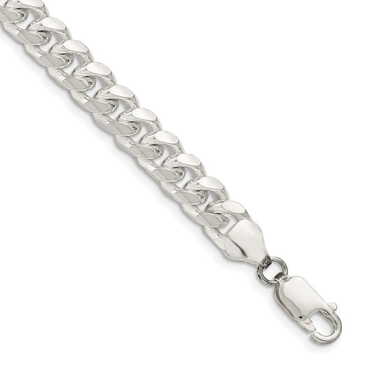 Buy Stylish Sterling Silver 7.35mm Domed Curb Chain with Exclusive Design