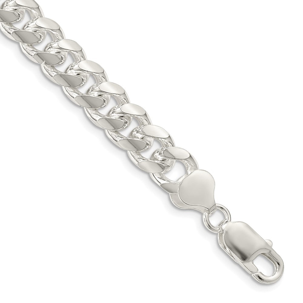 Buy Stylish 8.5mm Sterling Silver Domed Curb Chain - Exclusive Design