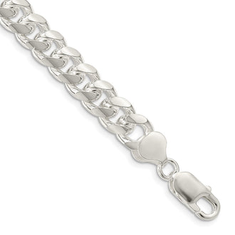Buy Stylish 8.5mm Sterling Silver Domed Curb Chain - Exclusive Design