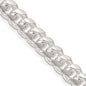 High-Quality Sterling Silver 8.5mm Domed Curb Chain - Stylish Side D/C Design-7