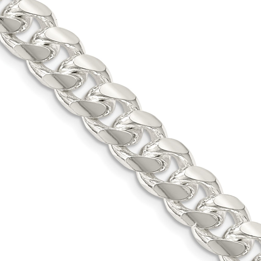 Buy Stylish Sterling Silver 8.5mm Domed Curb Chain with Side D/C Design