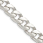 Buy High-Quality 11mm Sterling Silver Domed Design with Double Curb Chain-4