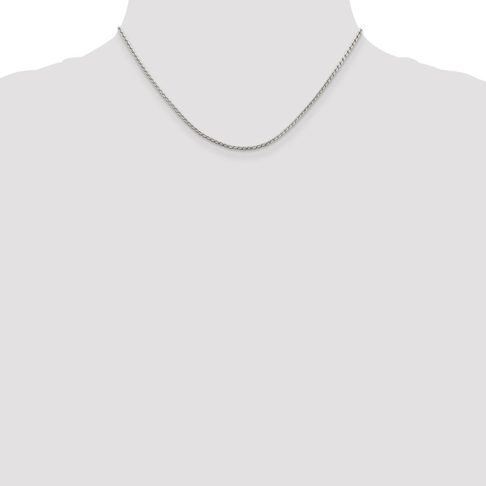 Buy 1.75mm Round Franco Chain in Sterling Silver | Stylish & Affordable!