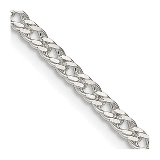 High-Quality 3.3mm Sterling Silver Rambo Link Chain - Stylish & Affordable!