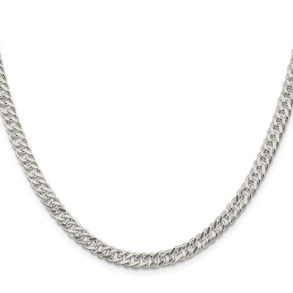 5.5mm Sterling Silver Rambo Link Chain - Style GR1-1033483