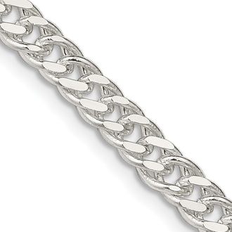 High-Quality 5.5mm Sterling Silver Rambo Link Chain - Stylish & Affordable!