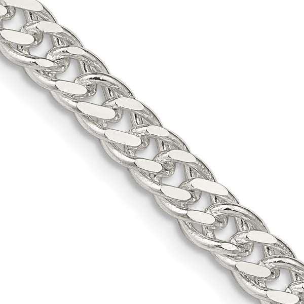 5.5mm Sterling Silver Rambo Chain - Style GR1-1033475
