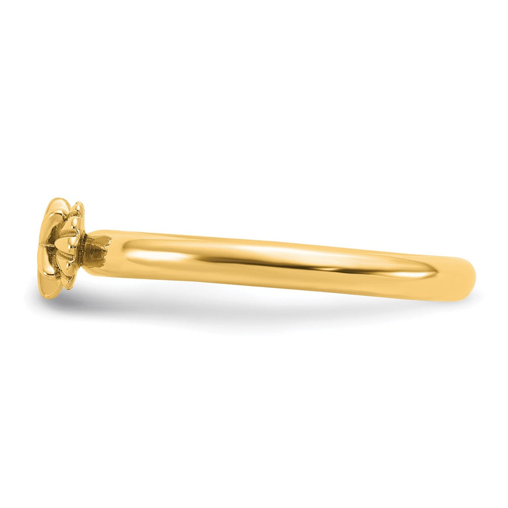 Exclusive Gold-Plated Starfish & Shell Stackable Ring | Stylish Sterling Silver