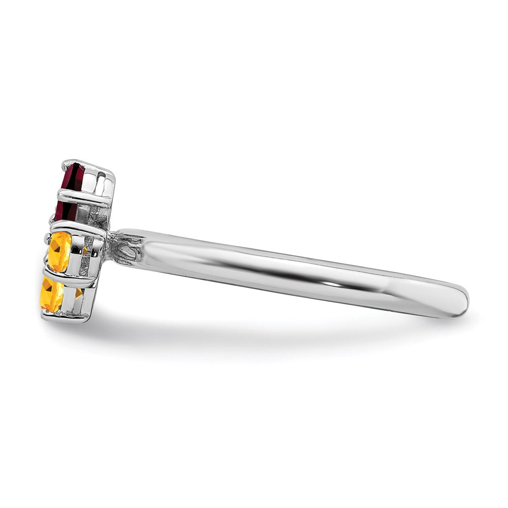 Shop Stylish Polished Sterling Silver Butterfly Ring - 14K Gold Accent, Value!