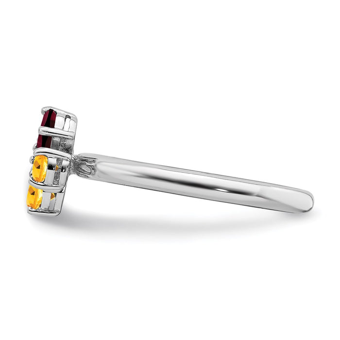 Shop Stylish Polished Sterling Silver Butterfly Ring - 14K Gold Accent, Value!-3