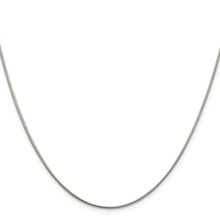 High-Quality 1mm Sterling Silver Snake Chain - Stylish & Affordable Jewelry-2