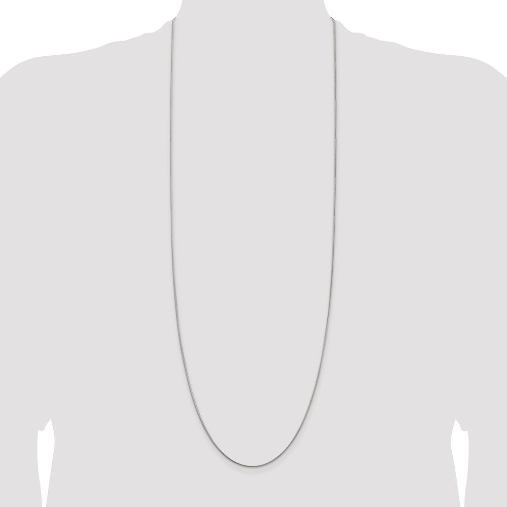 High-Quality 1mm Sterling Silver Snake Chain - Stylish & Affordable Jewelry