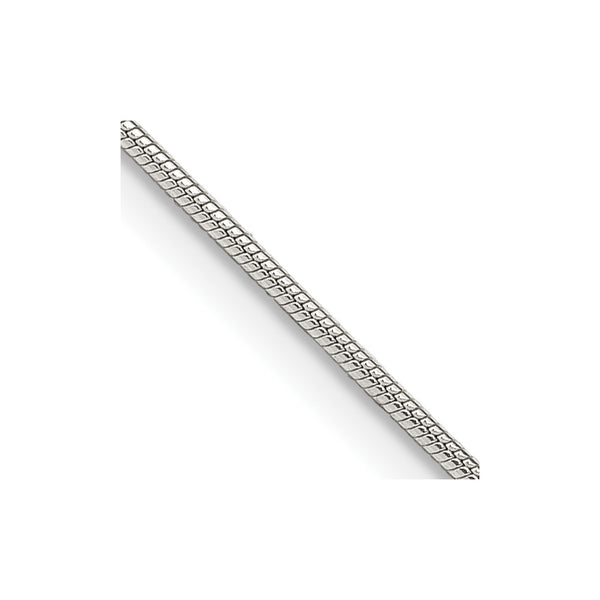 1mm Sterling Silver Snake Chain - Style GR1-1033964