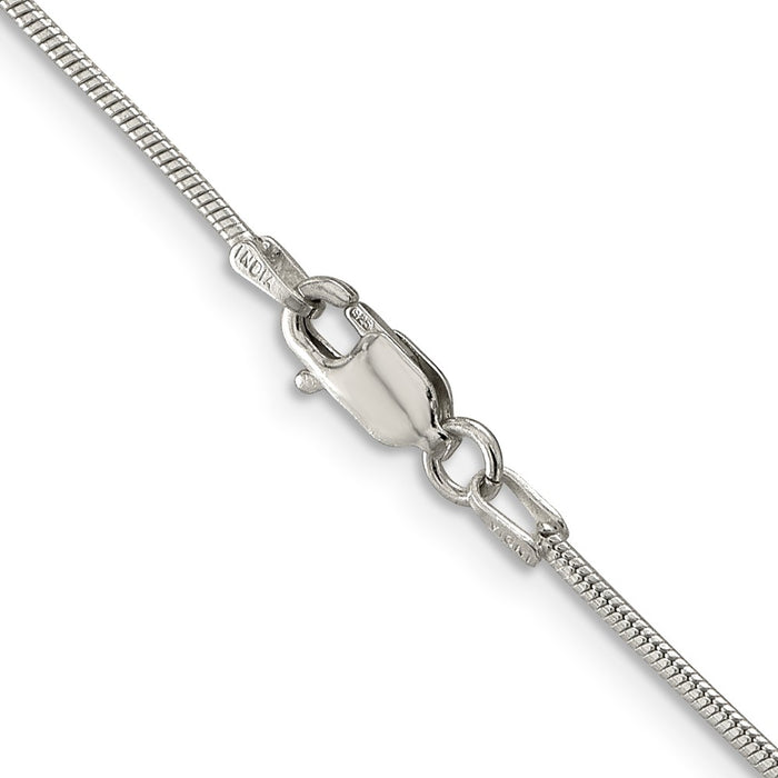 Buy 1.2mm Sterling Silver Snake Chain - Stylish & Affordable Jewelry Option-3