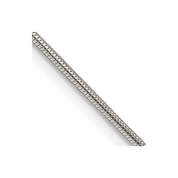 1.2mm Sterling Silver Snake Chain - Style GR1-1033789