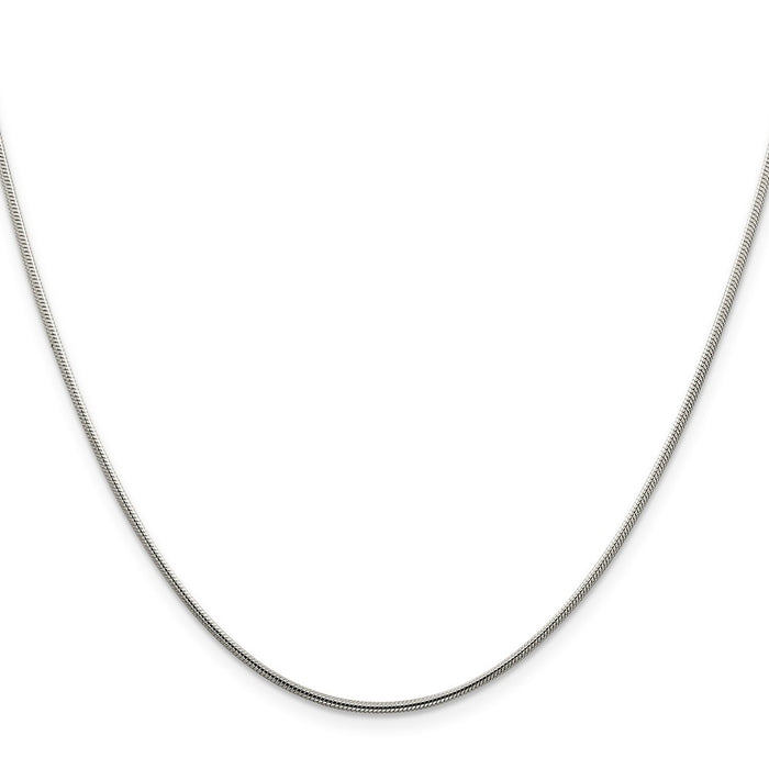 Exclusive 1.25mm Sterling Silver Snake Chain | Stylish & Affordable Luxury-2