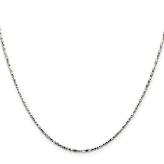 Buy Stylish 1.25mm Sterling Silver Snake Chain | Affordable Luxury Jewelry