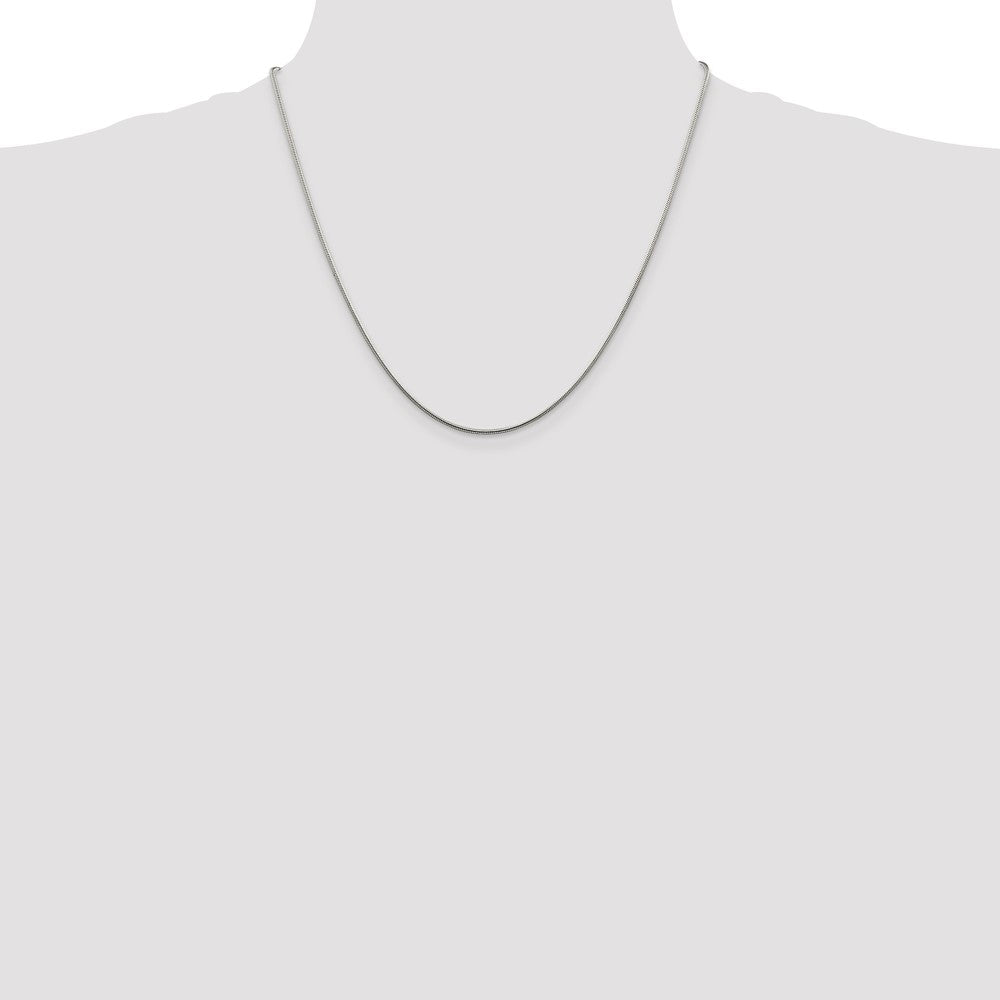 Buy Stylish 1.25mm Sterling Silver Snake Chain | Affordable Luxury Jewelry