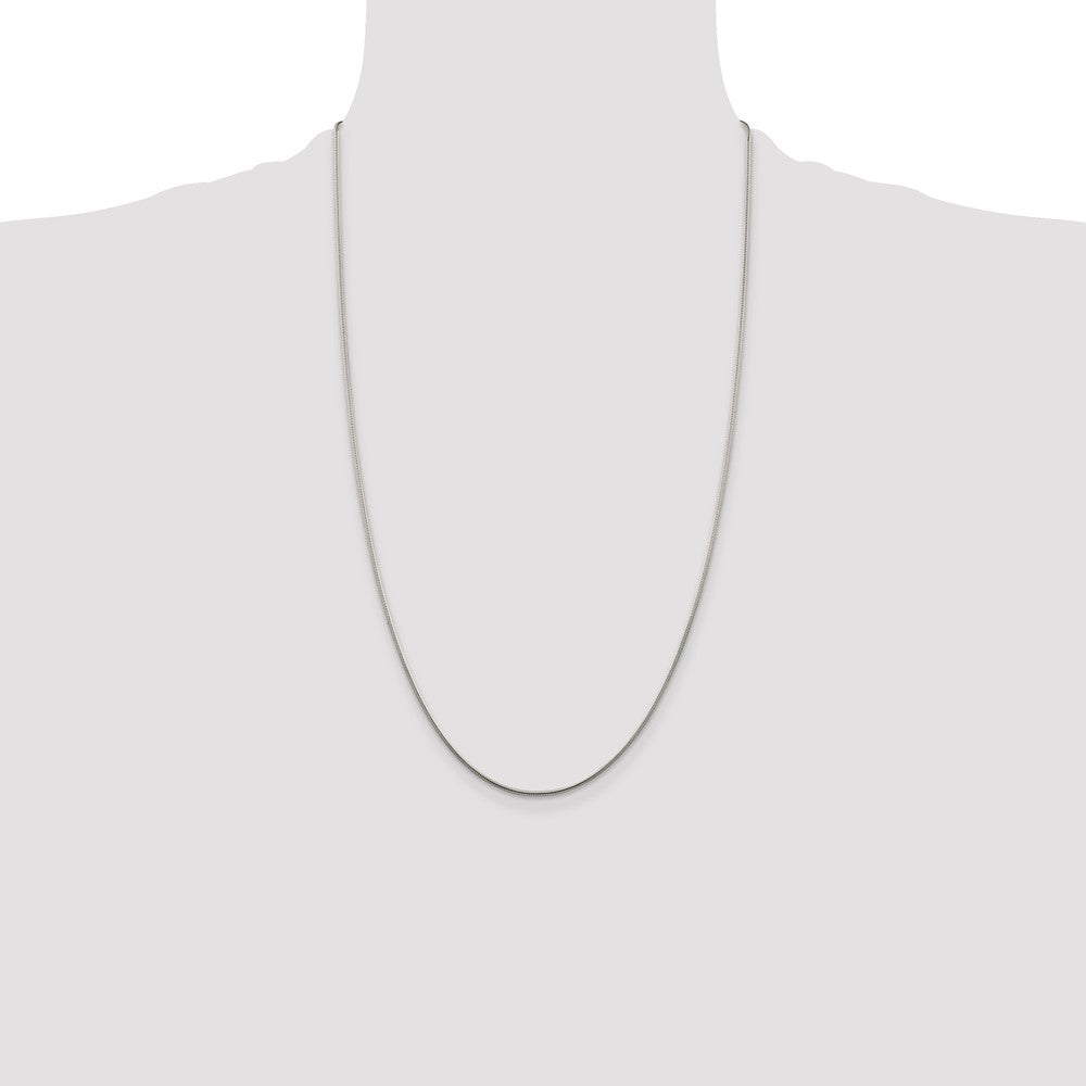 Buy Stylish 1.25mm Sterling Silver Snake Chain - Affordable Luxury Jewelry