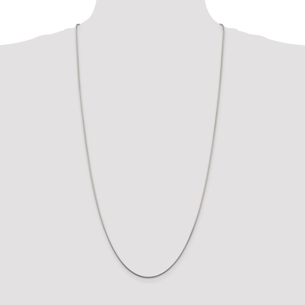 Buy 1.25mm Sterling Silver Snake Chain - Stylish, High-Quality & Affordable!