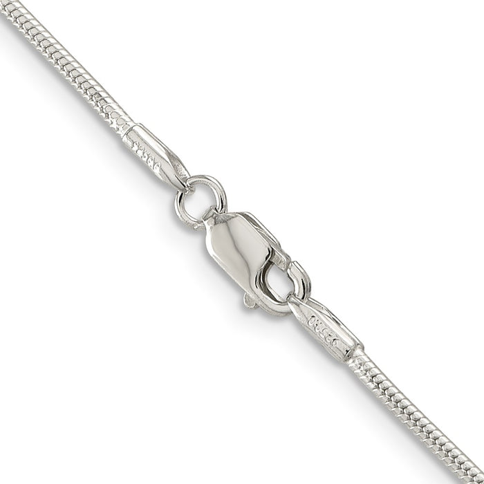 Buy Stylish 1.5mm Sterling Silver Snake Chain - Affordable Luxury Jewelry-3