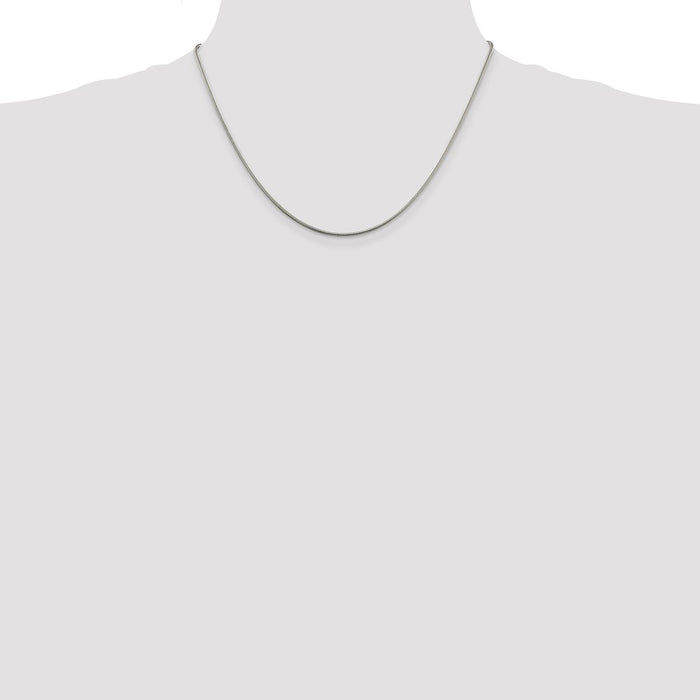 Buy Stylish 1.5mm Sterling Silver Snake Chain - Affordable Luxury Jewelry-4