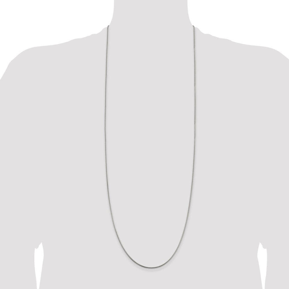Buy Stylish 1.5mm Sterling Silver Snake Chain - Affordable Luxury Jewelry!