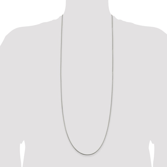 Buy Stylish 1.5mm Sterling Silver Snake Chain - Affordable Luxury Jewelry!-4
