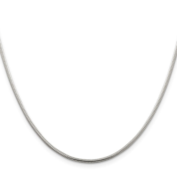 1.75mm Sterling Silver Snake Chain