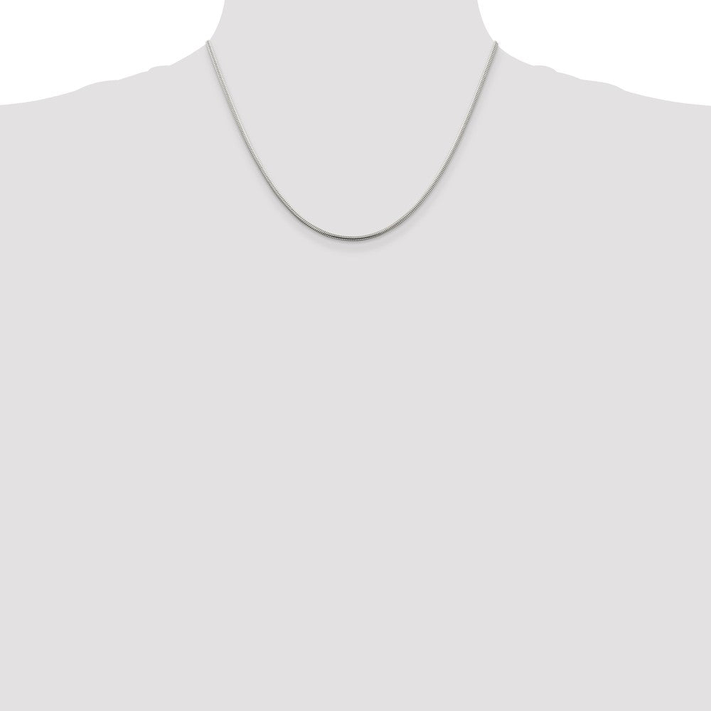 Buy 1.75mm Sterling Silver Snake Chain | Stylish & Affordable Jewelry