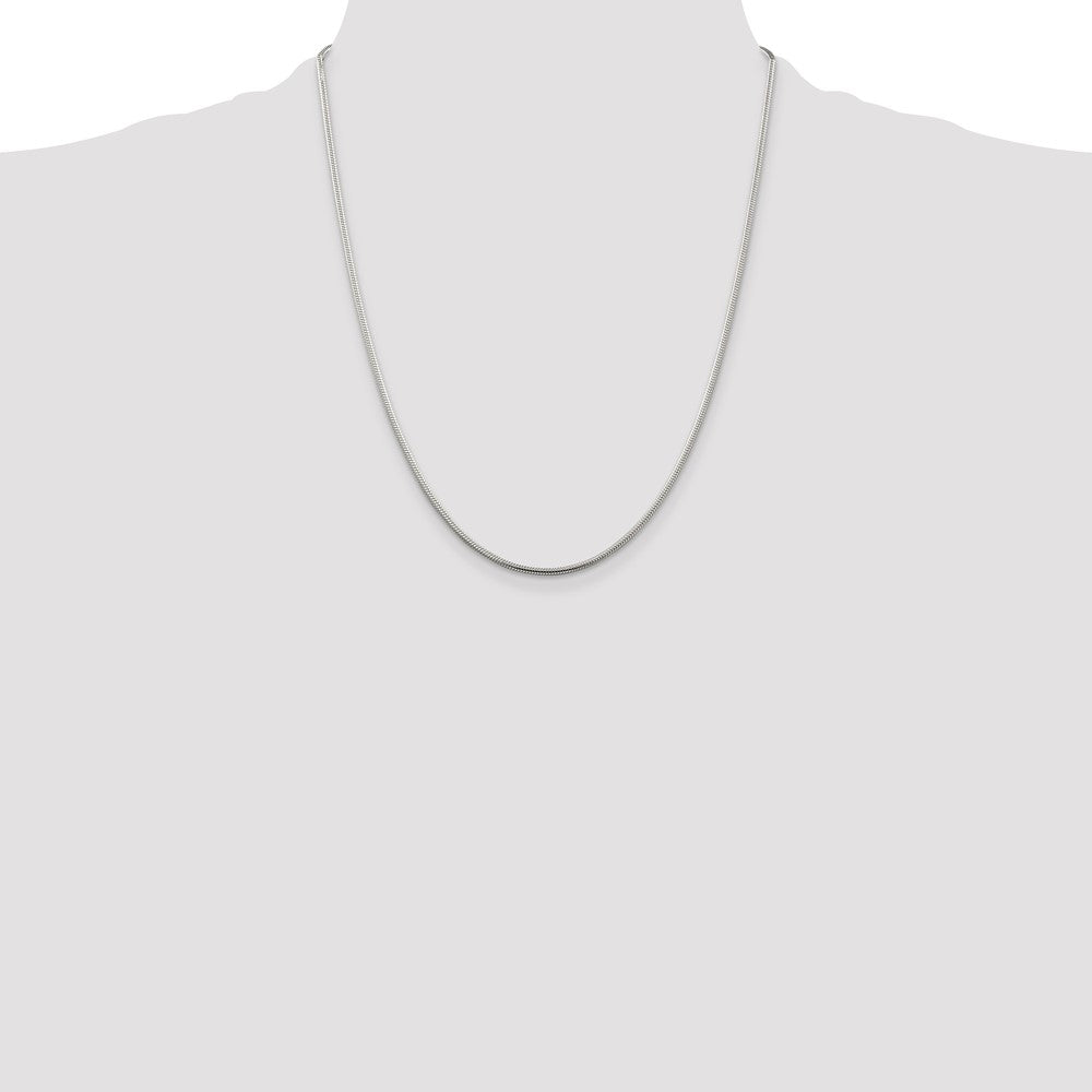 Buy Stylish 1.75mm Sterling Silver Snake Chain - Affordable Price, High Quality