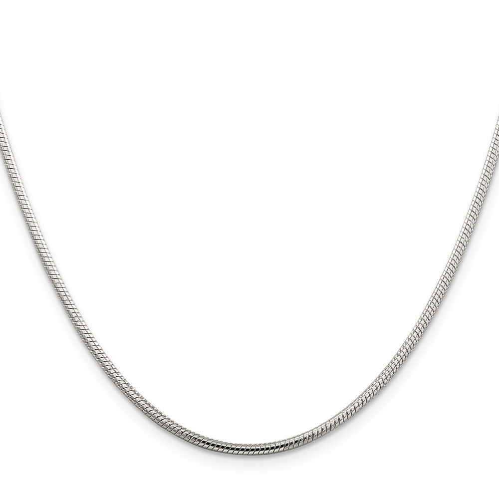 High-Quality 2mm Sterling Silver Snake Chain - Stylish & Affordable Jewelry