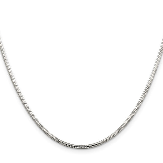 Order Stylish 2mm Sterling Silver Snake Chain - Affordable Luxury Jewelry