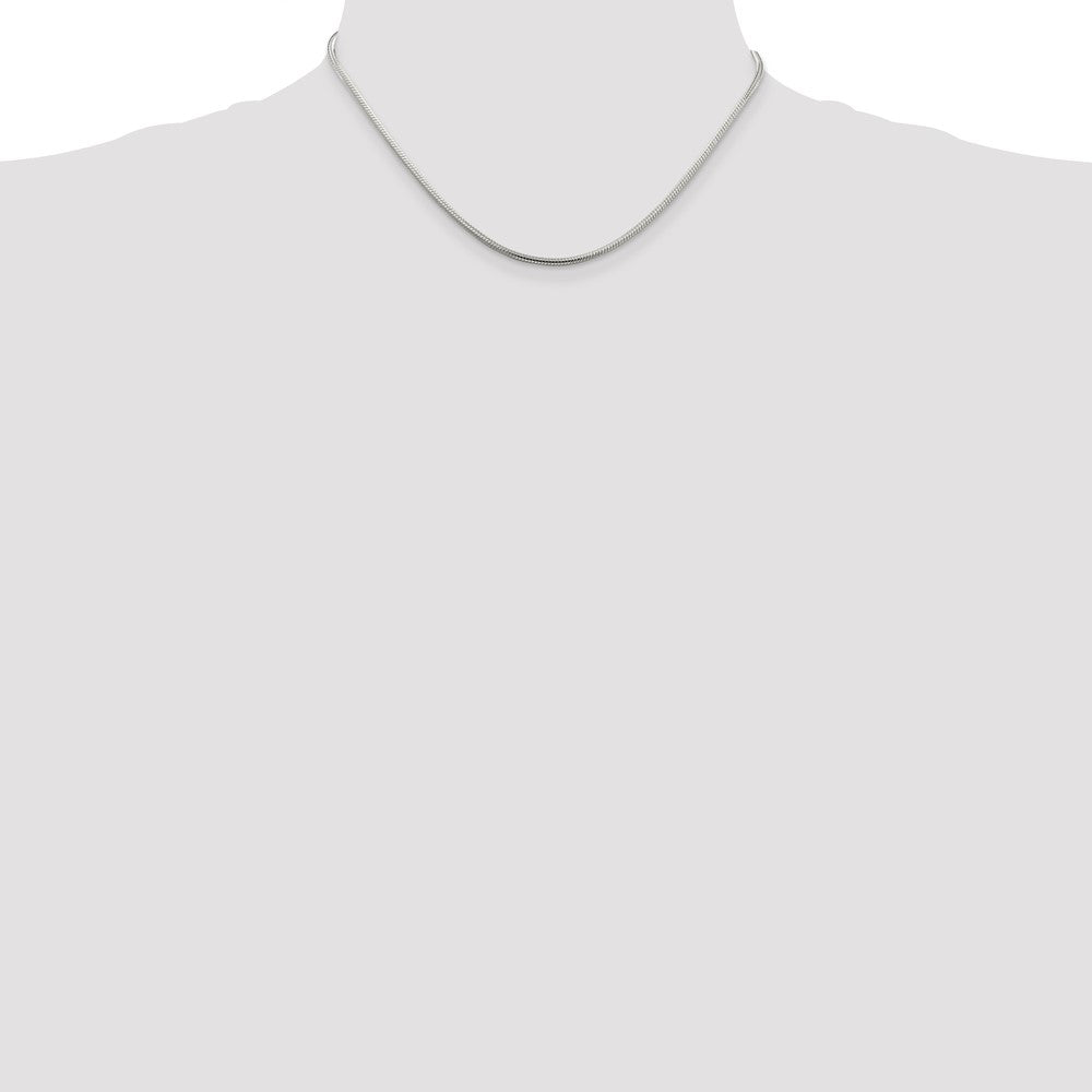 Buy Stylish 2mm Sterling Silver Snake Chain - High-Quality & Affordable!