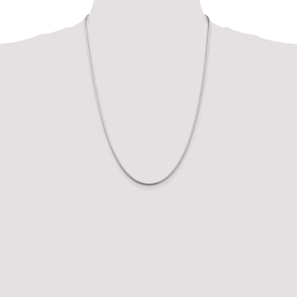 Buy Stylish 2mm Sterling Silver Snake Chain - Affordable Luxury Jewelry