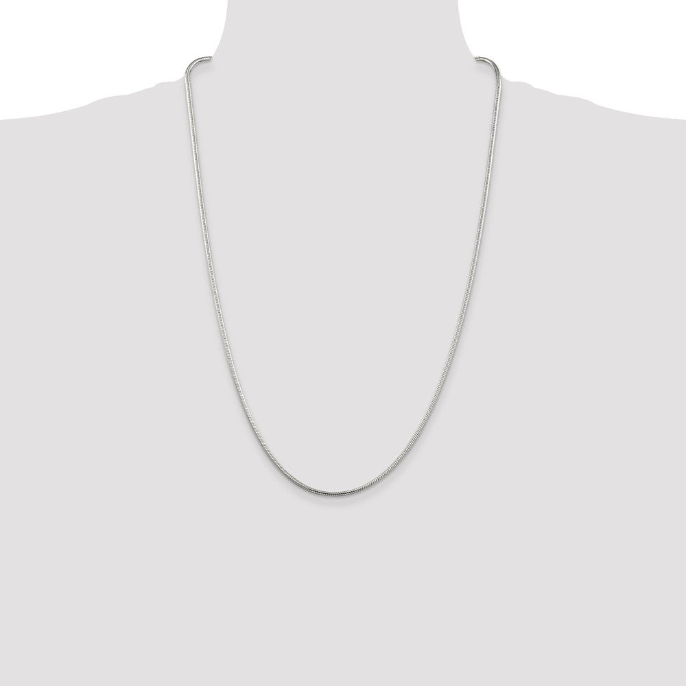 Buy Stylish 2mm Sterling Silver Snake Chain - Affordable Elegance