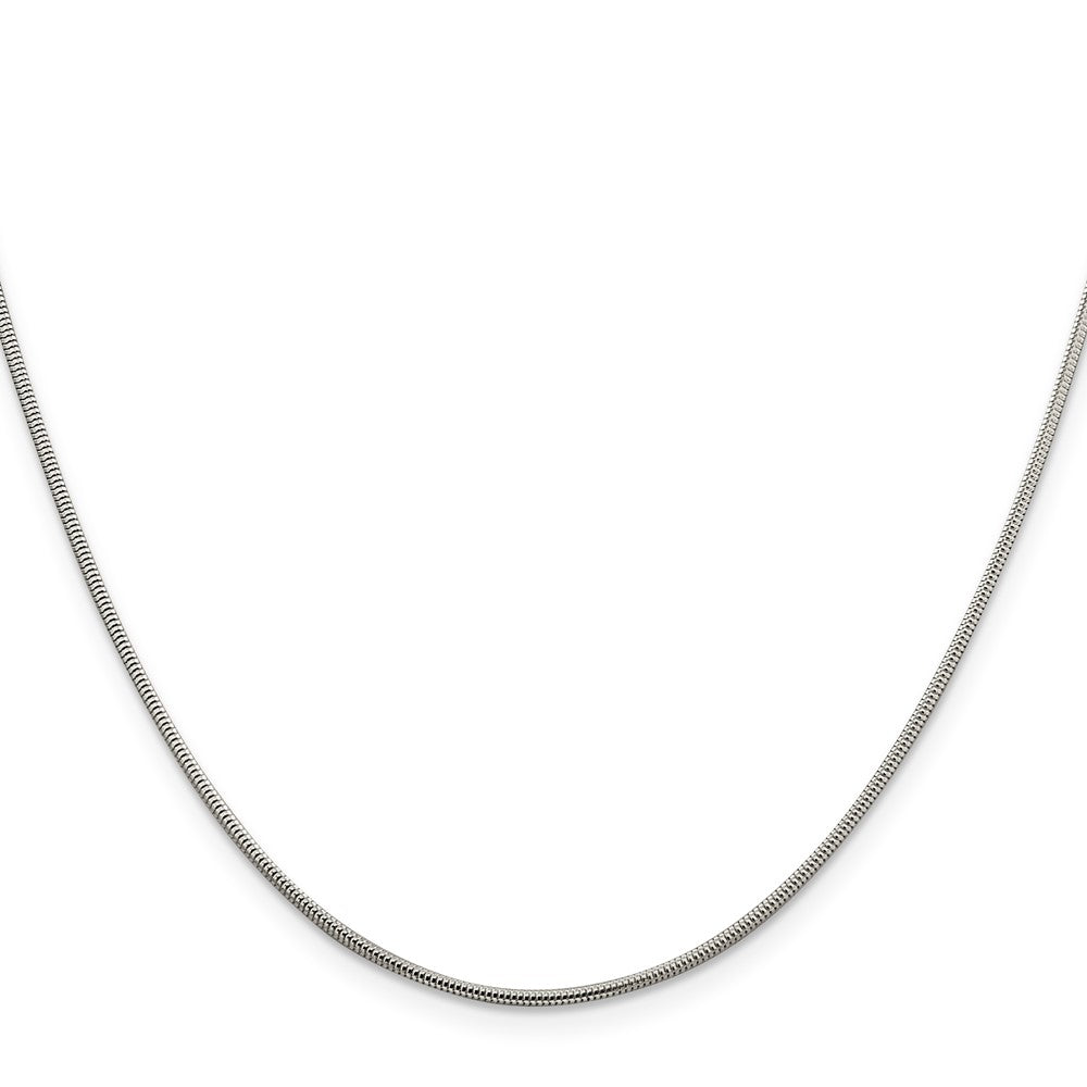 Buy 1.5mm Round Sterling Silver Snake Chain - Stylish & Affordable Option