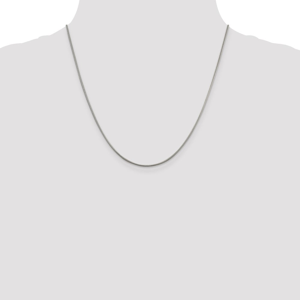 Buy 1.5mm Round Sterling Silver Snake Chain - Stylish & Affordable Option