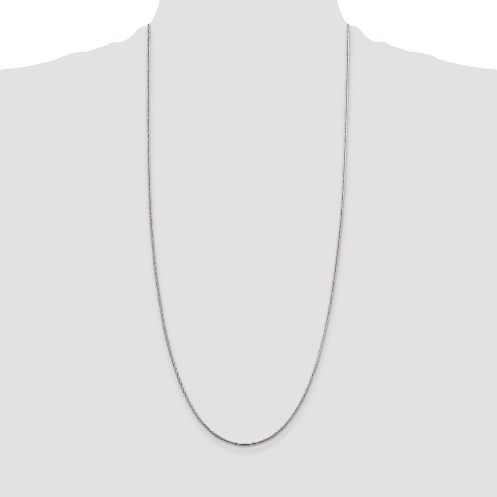 Buy Stylish 1.5mm Round Sterling Silver Snake Chain - Affordable Elegance