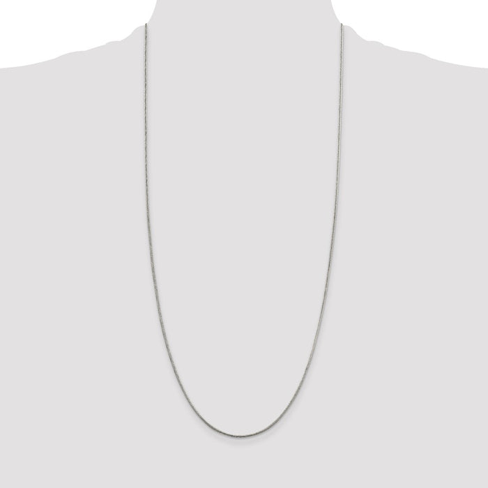 Buy Stylish 1.5mm Round Sterling Silver Snake Chain - Affordable Elegance-4