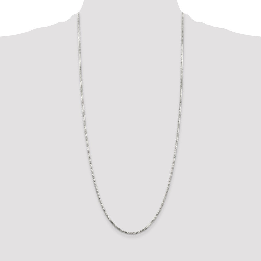 Buy Stylish 1.6mm Round Sterling Silver Snake Chain - Affordable Elegance