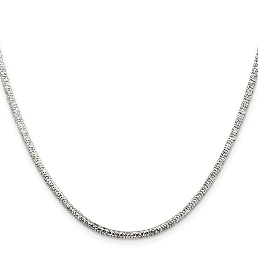 Buy Stylish 2.5mm Round Sterling Silver Snake Chain - Affordable Luxury Jewelry