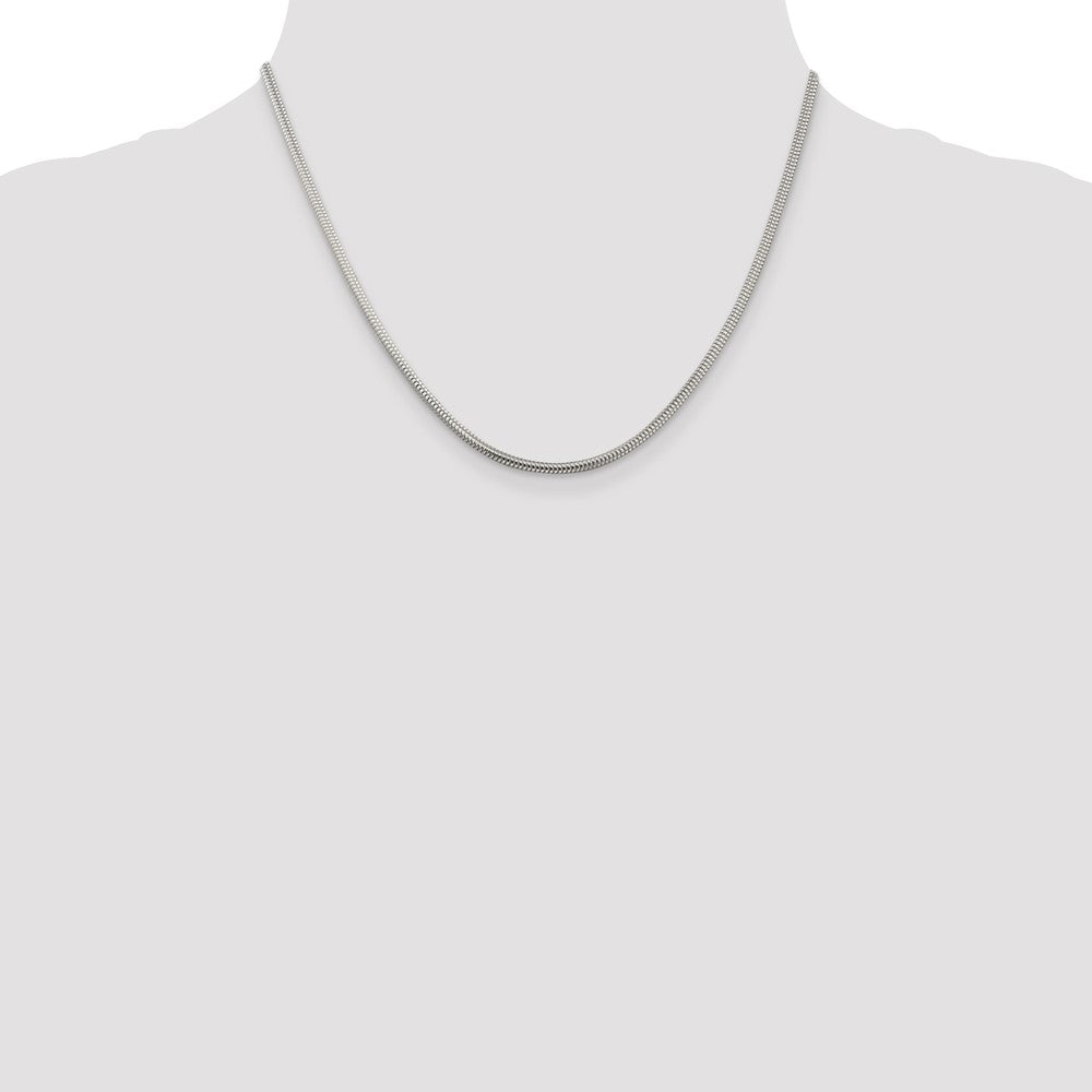 Exclusive 2.5mm Round Sterling Silver Snake Chain - Stylish & Affordable Value!