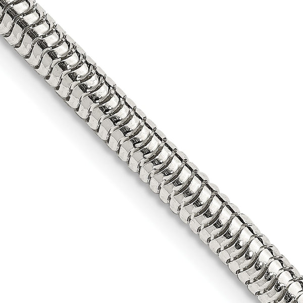 4mm Round Snake Chain in Sterling Silver - Style GR1-1033966