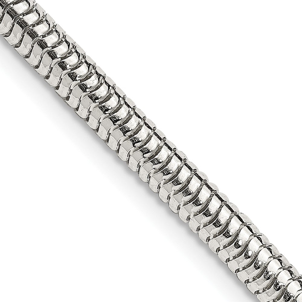 Buy 4mm Round Snake Chain in Sterling Silver - Stylish & Affordable Jewelry