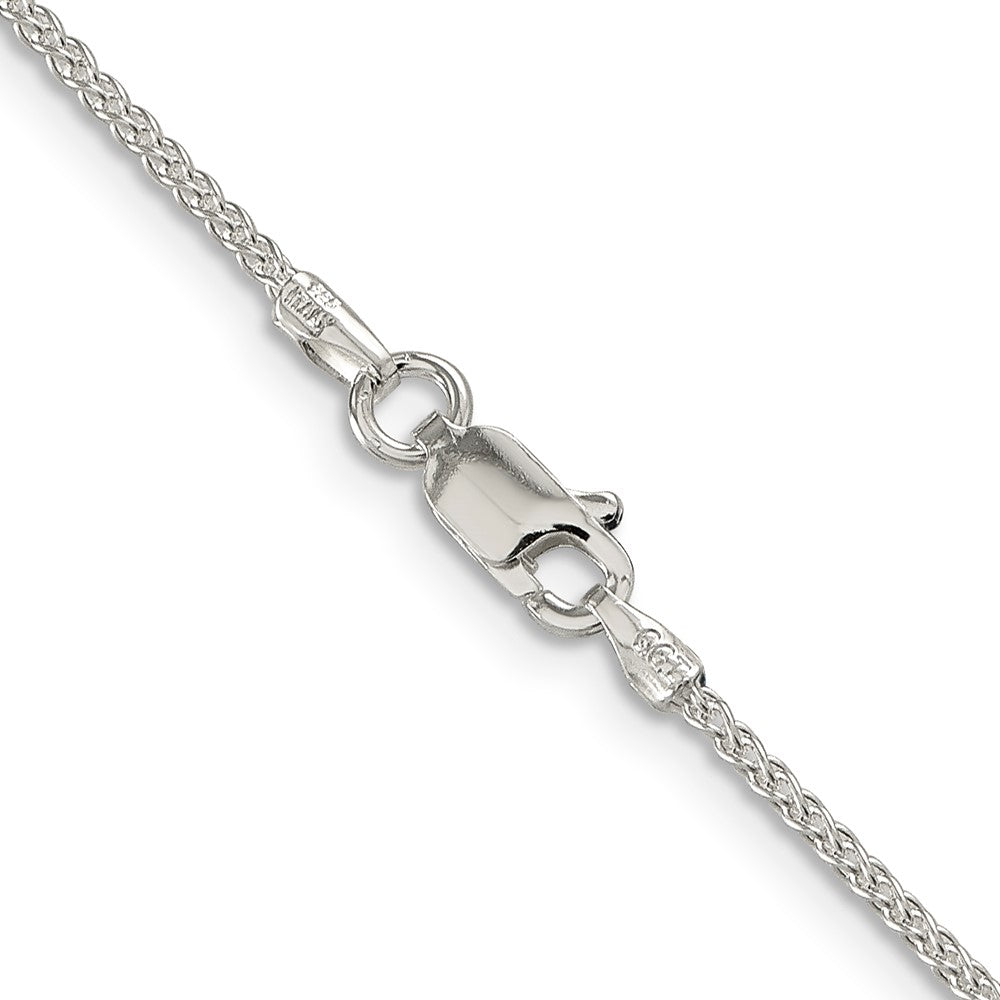 Buy 1.5mm Round Spiga Chain in Sterling Silver - Stylish & Affordable Jewelry